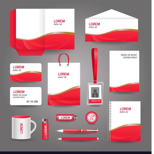 Premium Stationery Printing set